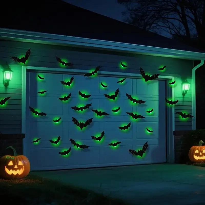 Halloween Decorations 3D Lighted Bats