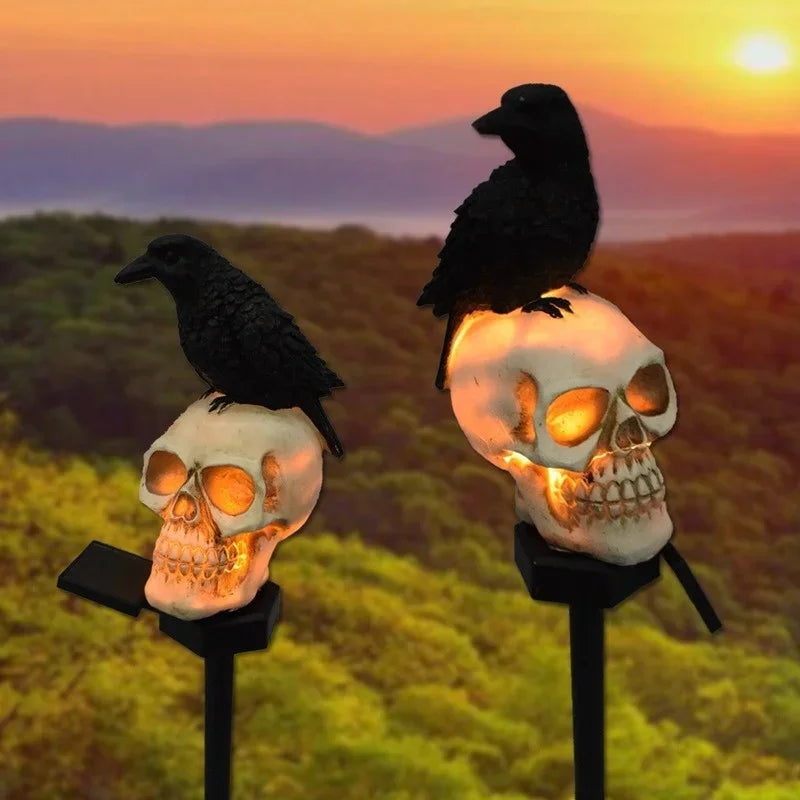 Halloween Outdoor Light Skeleton Decoration