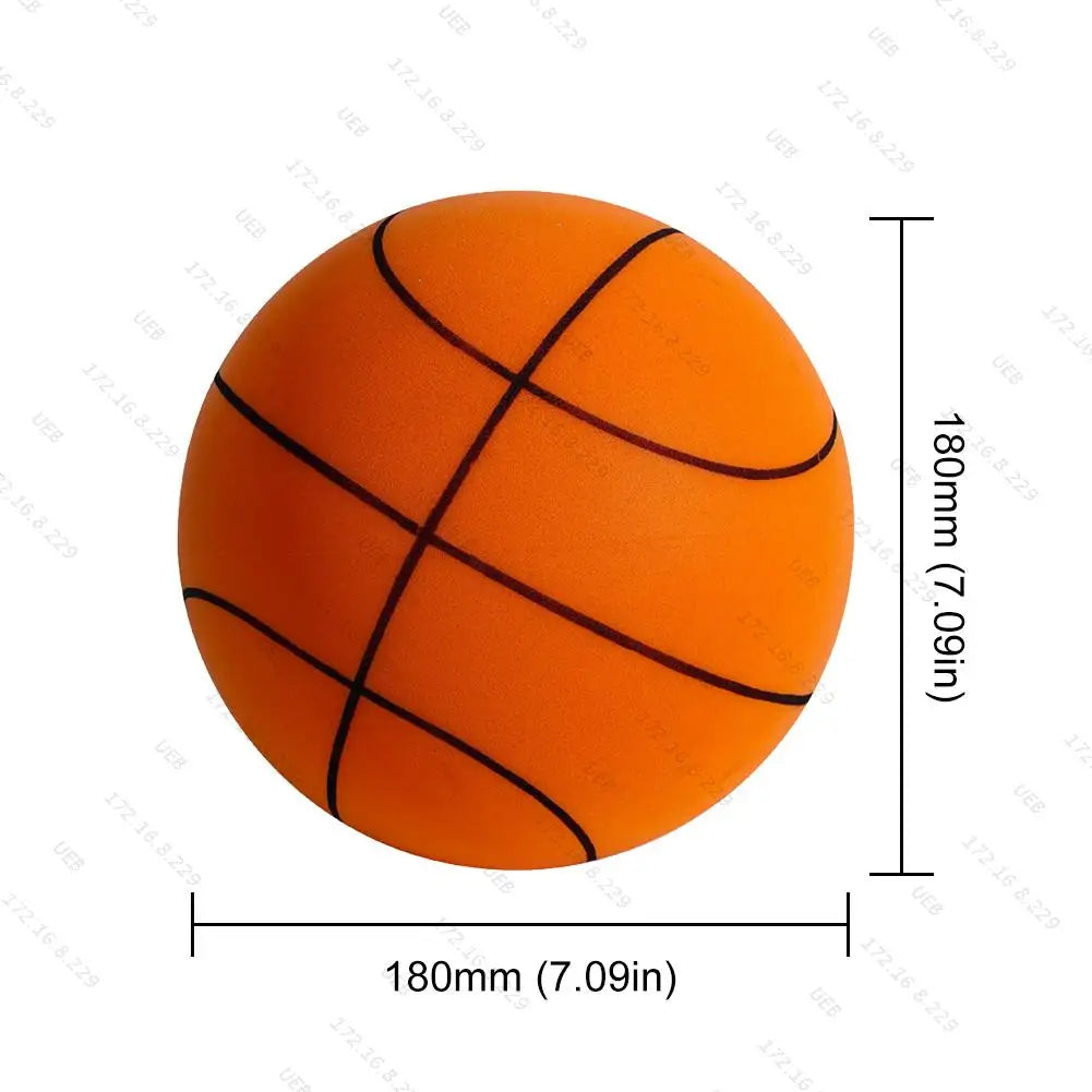 Silent indoor training basketball
