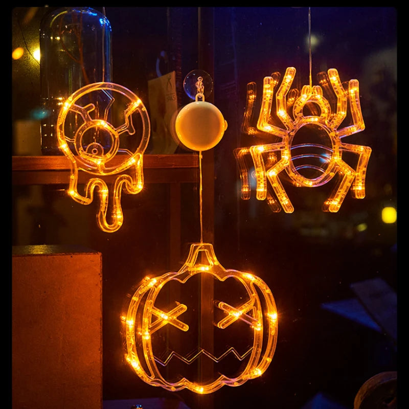 Halloween Decoration  Ghost Halloween Window Light