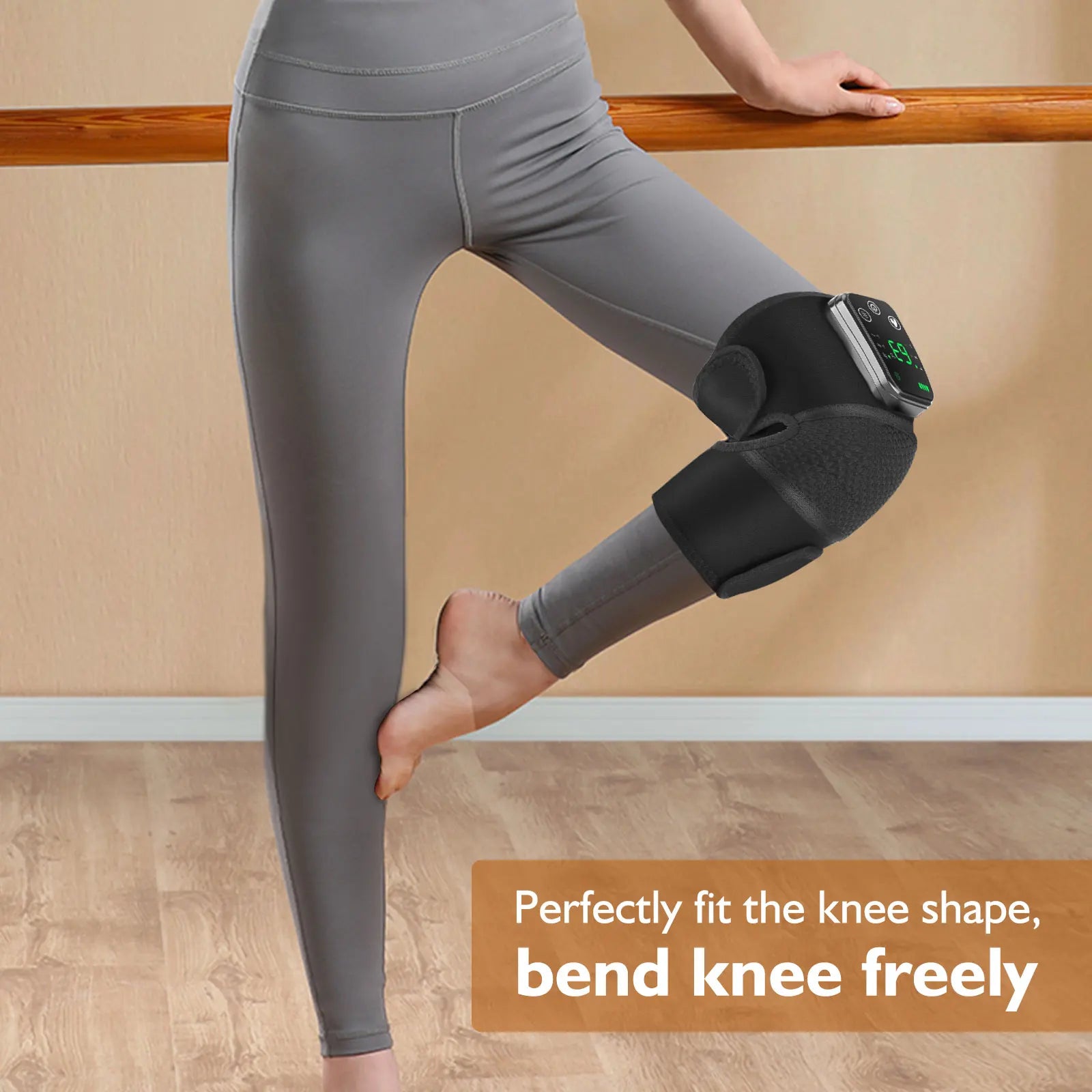 New Knee Massager Heating Vibration