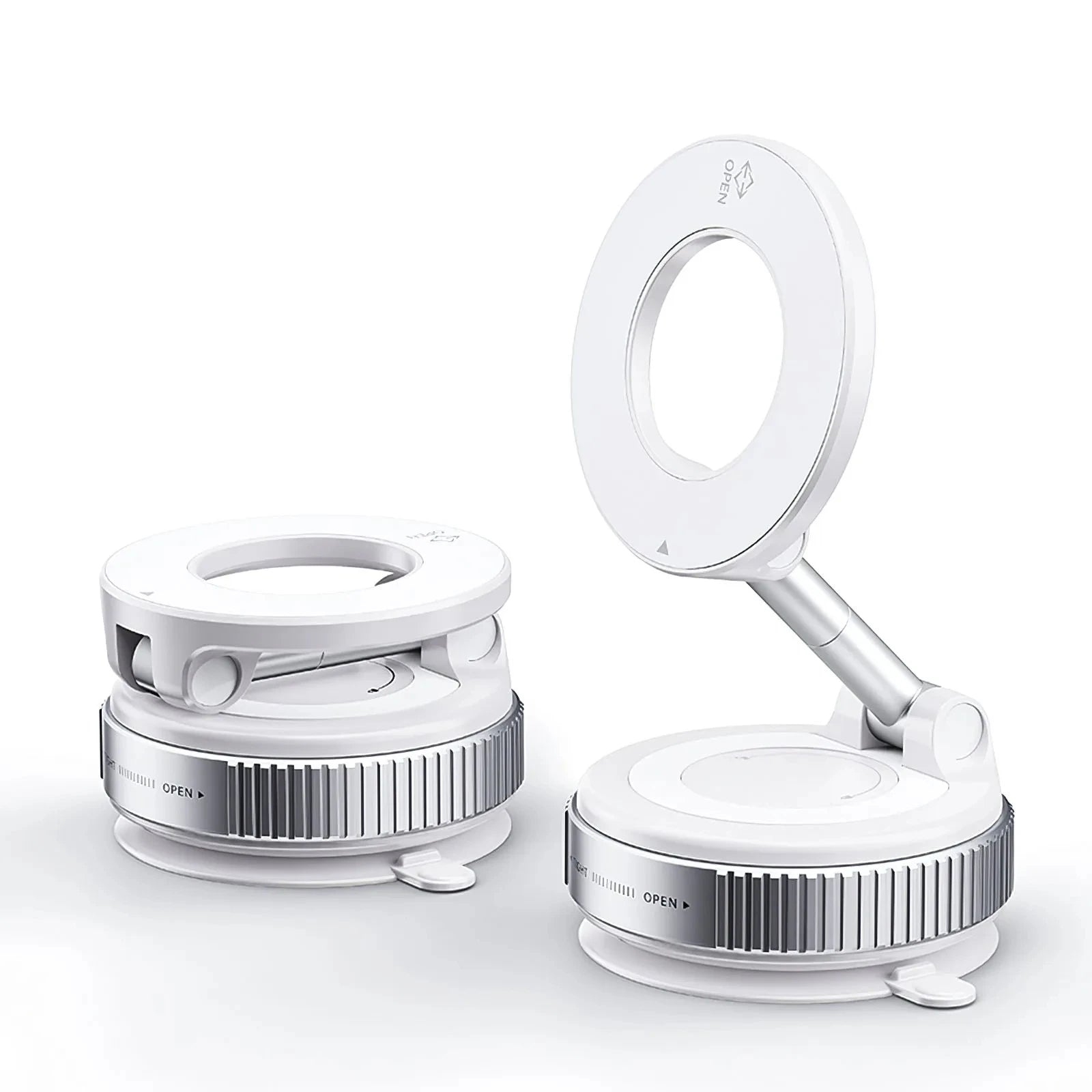 Car Phone Magnetic Stand Mechanical Vacuum Suction Cup