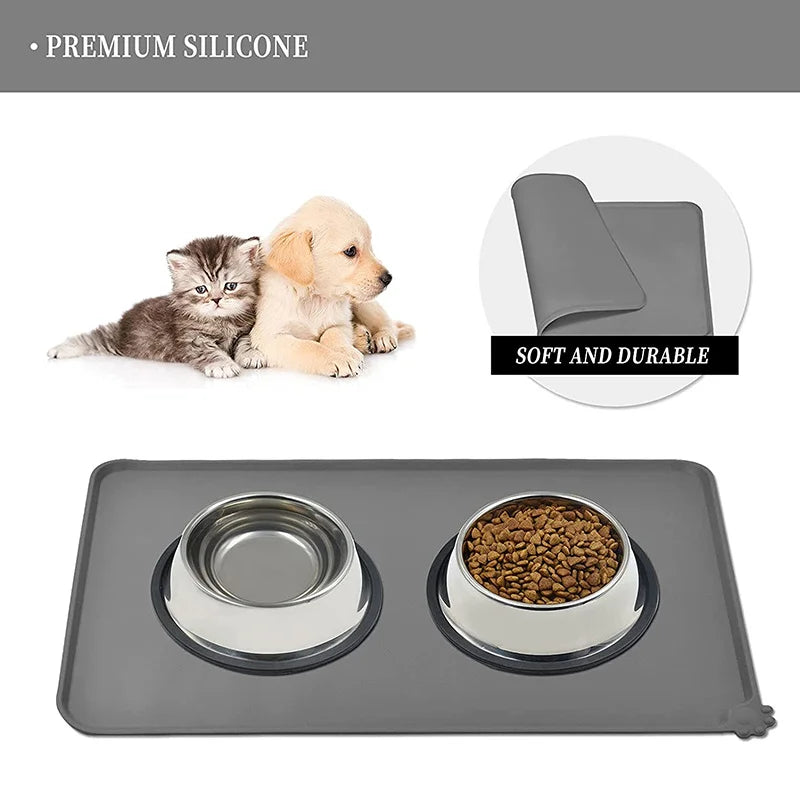 Pet Bowl Food Mat