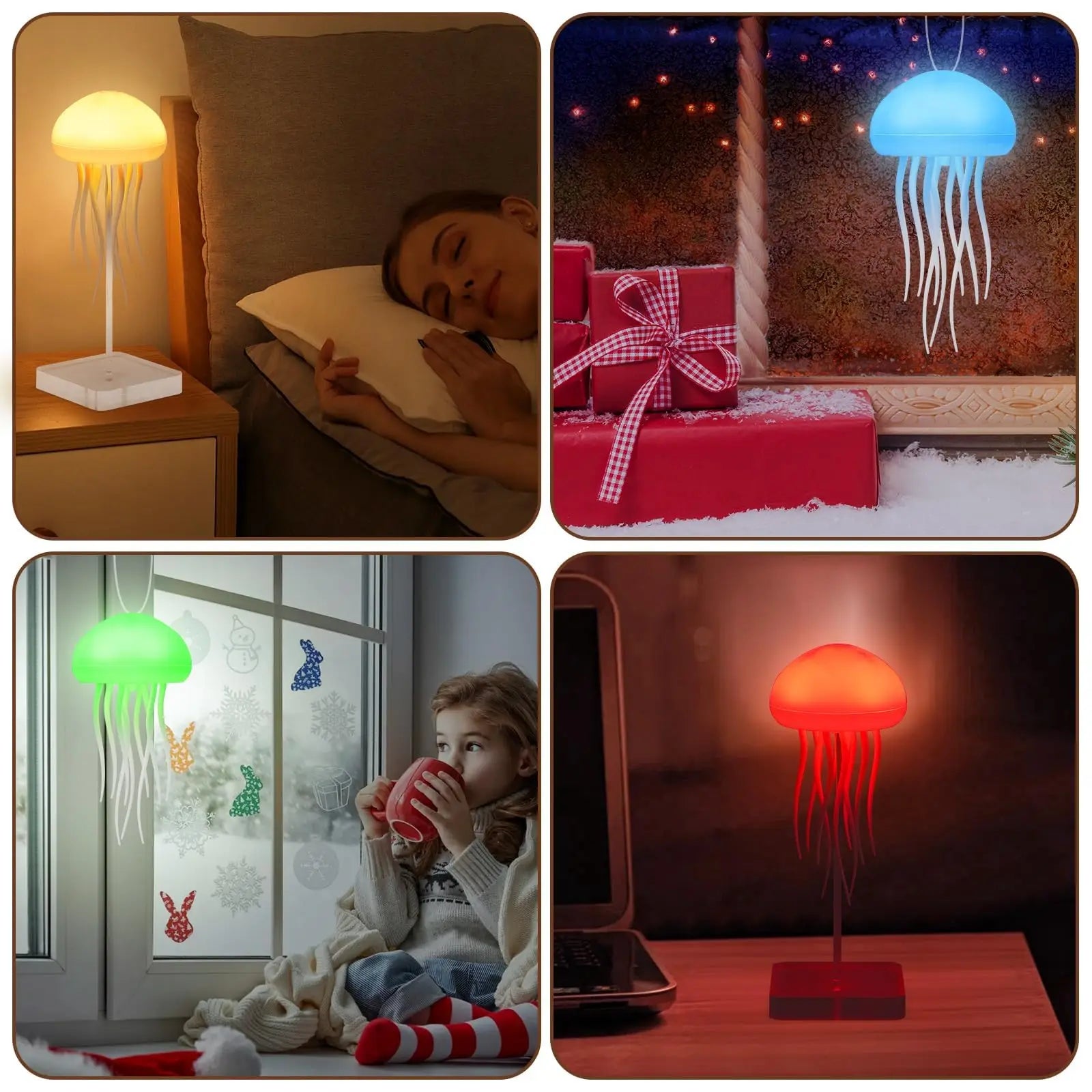 Jellyfish Lamp with Dancing Legs