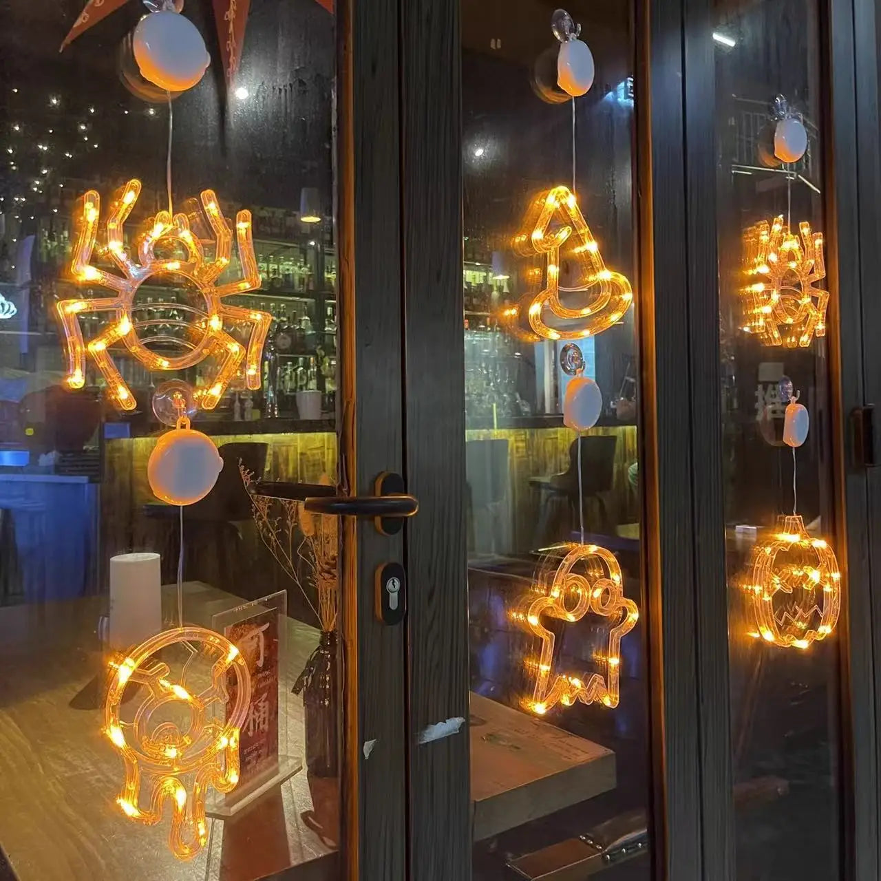 Halloween Decoration  Ghost Halloween Window Light