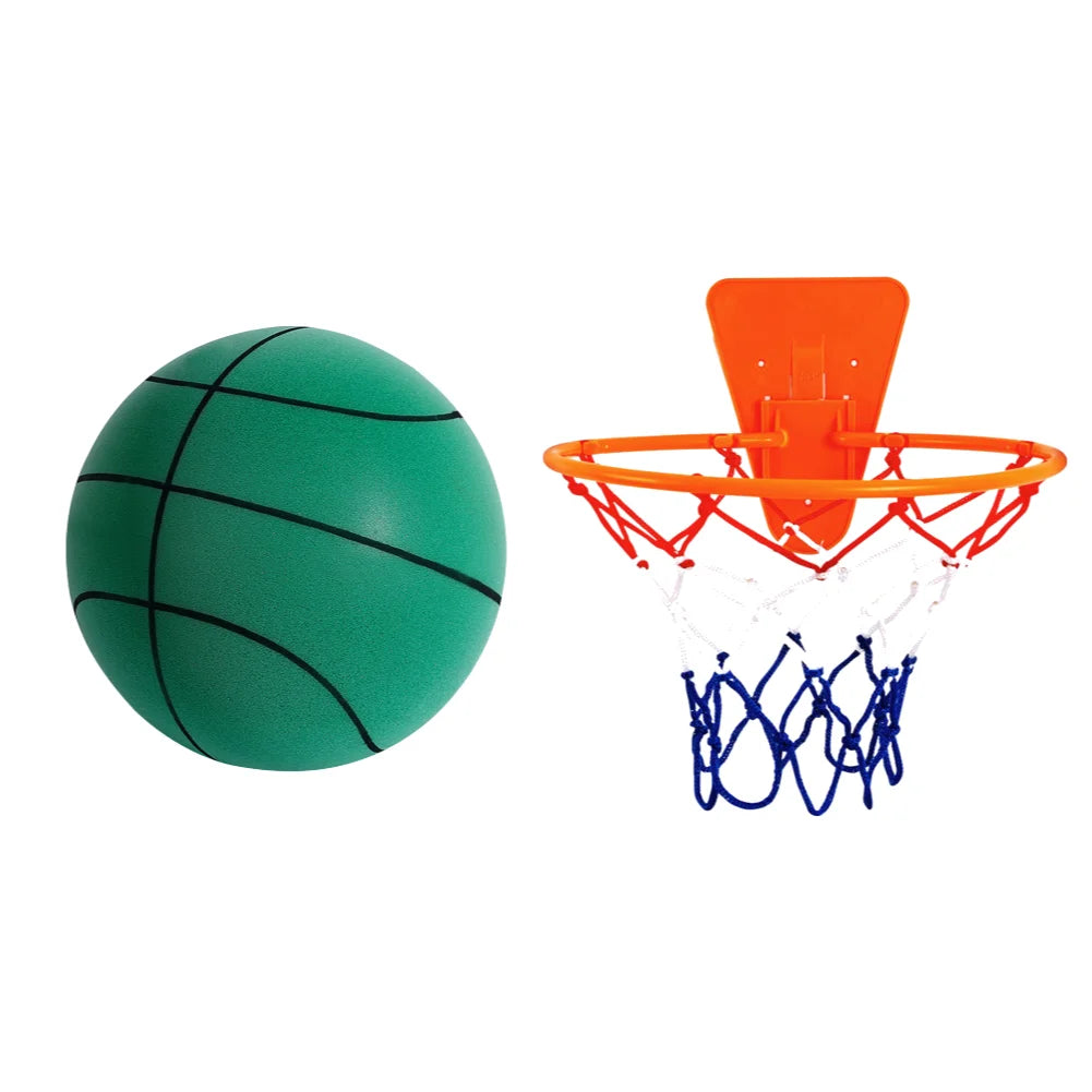 Silent indoor training basketball