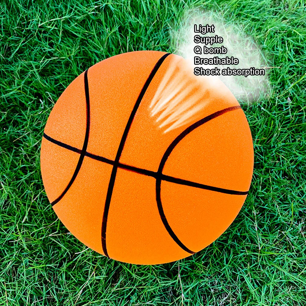 Silent indoor training basketball