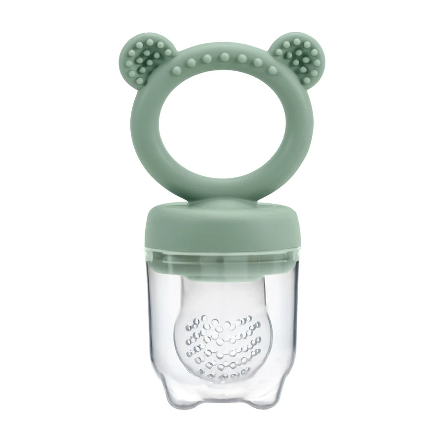 Baby Pacifier Fruit Feeder With Cover Silicone