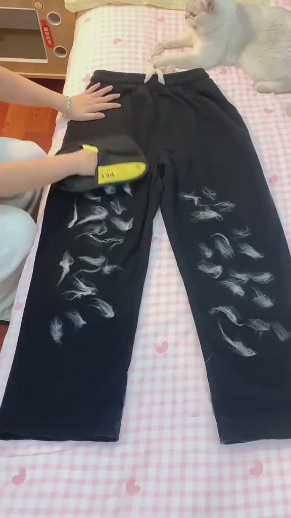 Pet Hair Removal and Grooming Gloves