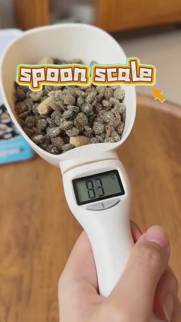 Food Measuring Spoon with Scale